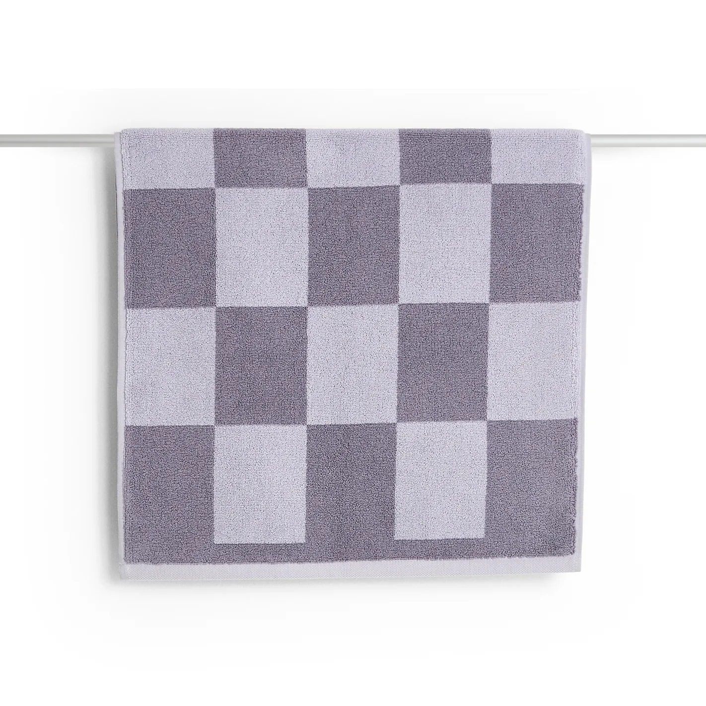 Check bathroom rug 50x90 cm, Lavender HAY