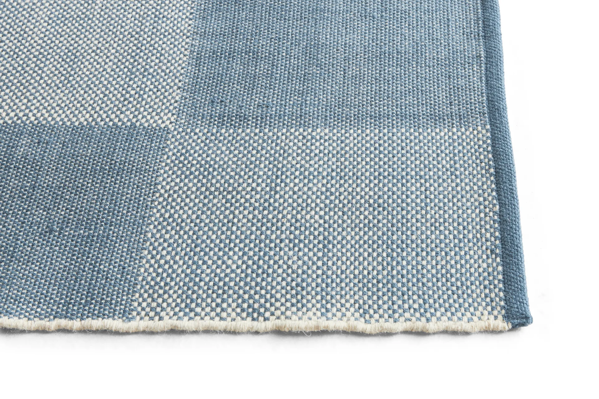 Check rug S, Light blue 140x200 cm HAY