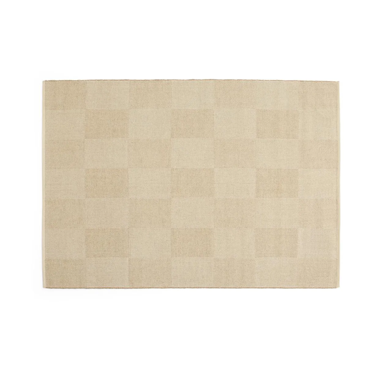 Check rug, Sand, 140x200 cm HAY
