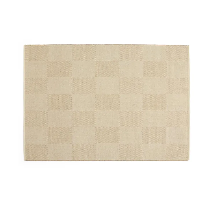Check rug - Sand, 140x200 cm - HAY