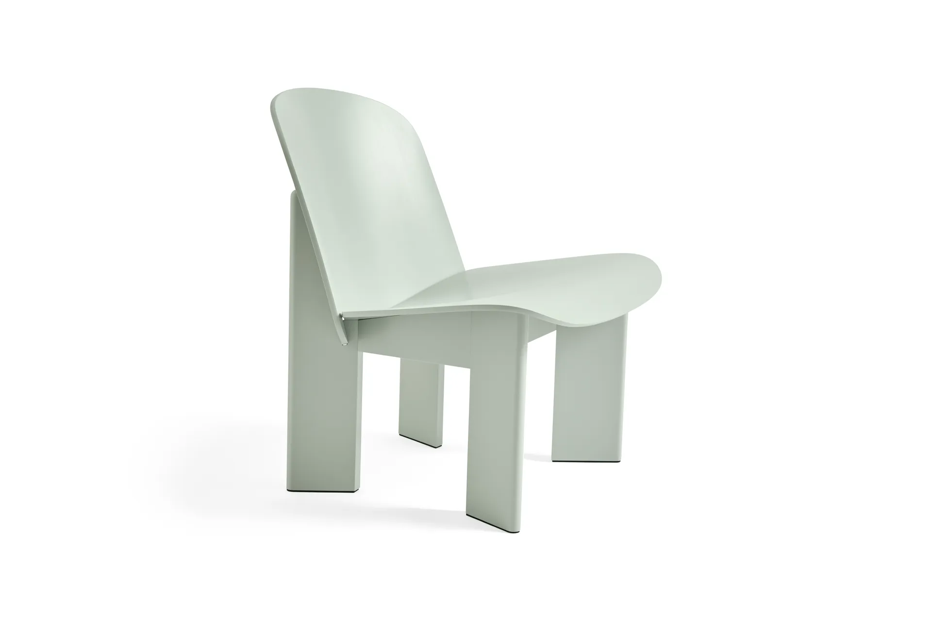 Chisel lounge chair, Eucalyptus lacquered beech HAY