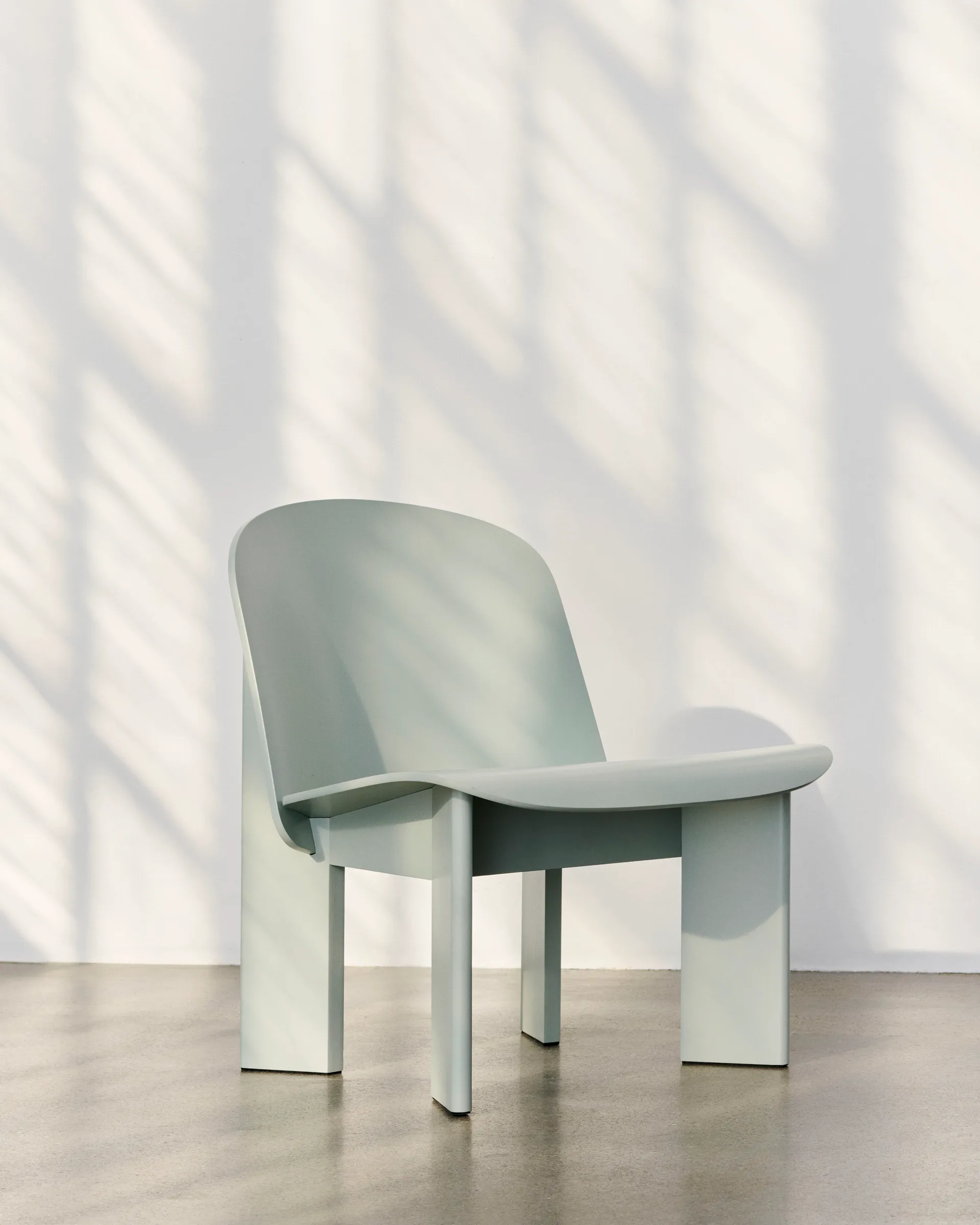 Chisel lounge chair, Eucalyptus lacquered beech HAY