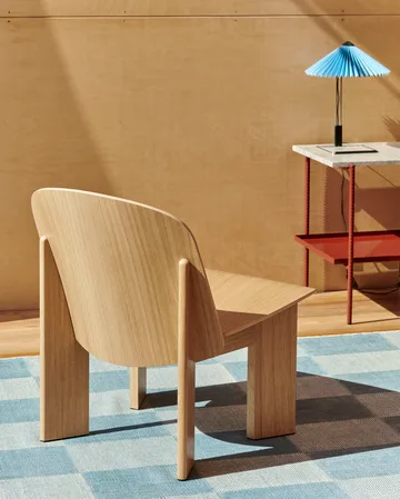 Chisel lounge chair - Lacquered oak - HAY