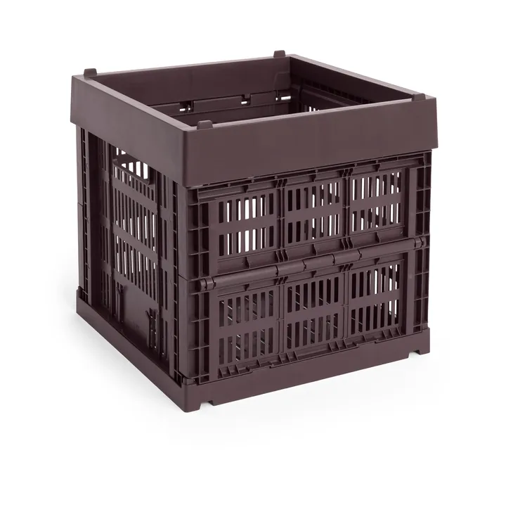 Colour Crate Cube 29.5x29.5 cm - Bordeaux - HAY