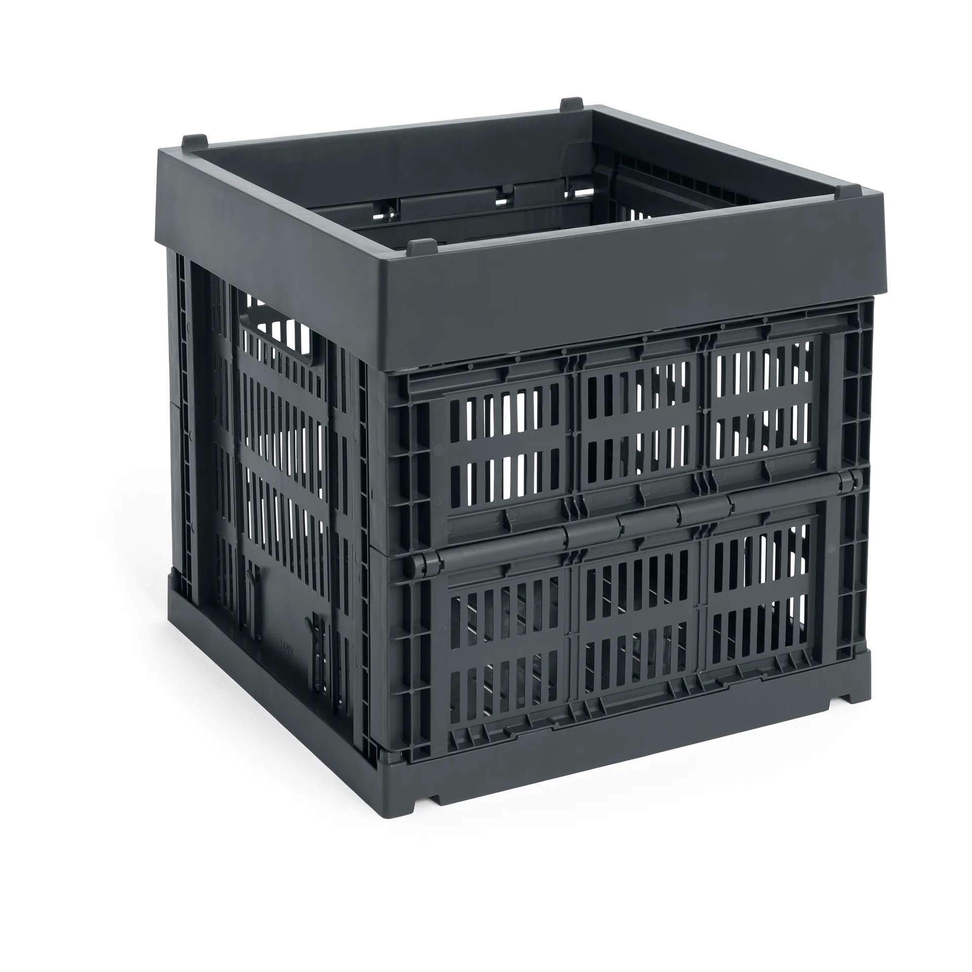 Colour Crate Cube 29.5x29.5 cm, Charcoal HAY
