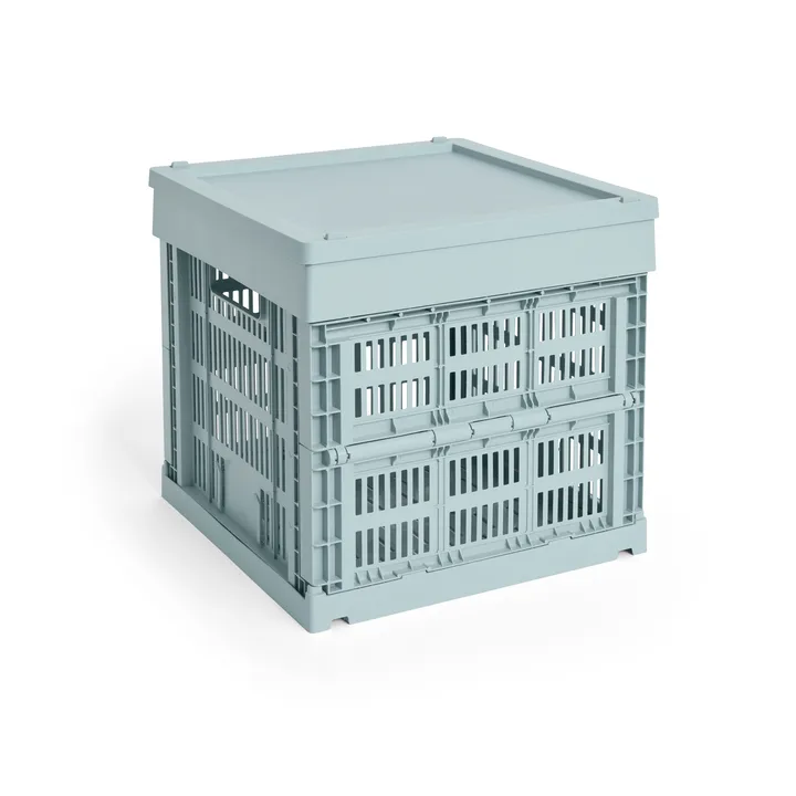 Colour Crate Cube 29.5x29.5 cm - Dusty blue - HAY