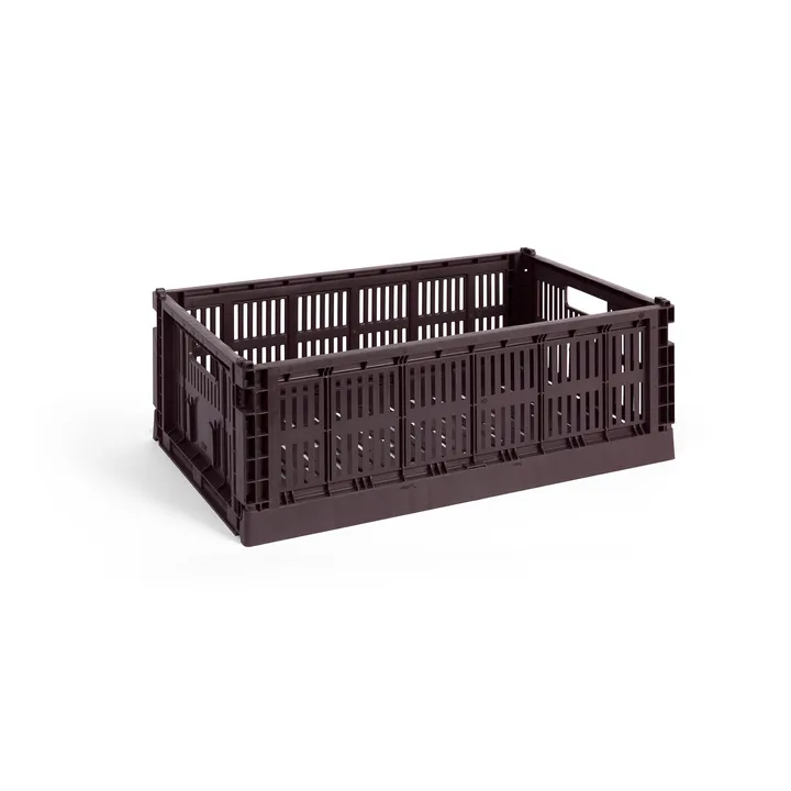 Colour Crate L 34.5x53 cm - Bordeaux - HAY