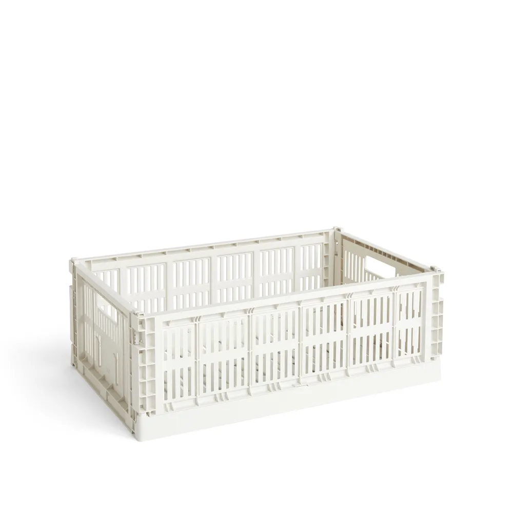 Colour Crate L 34.5x53 cm, Off-white HAY
