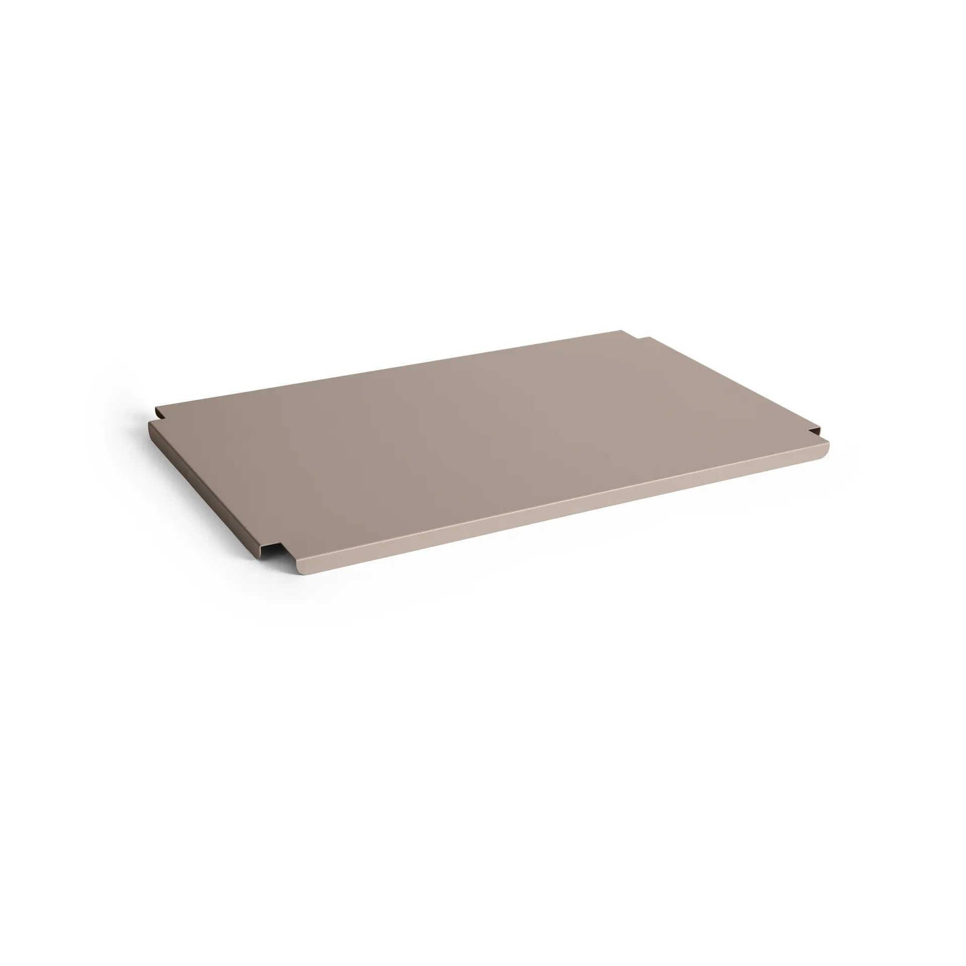 Colour Crate lid large, Warm grey HAY