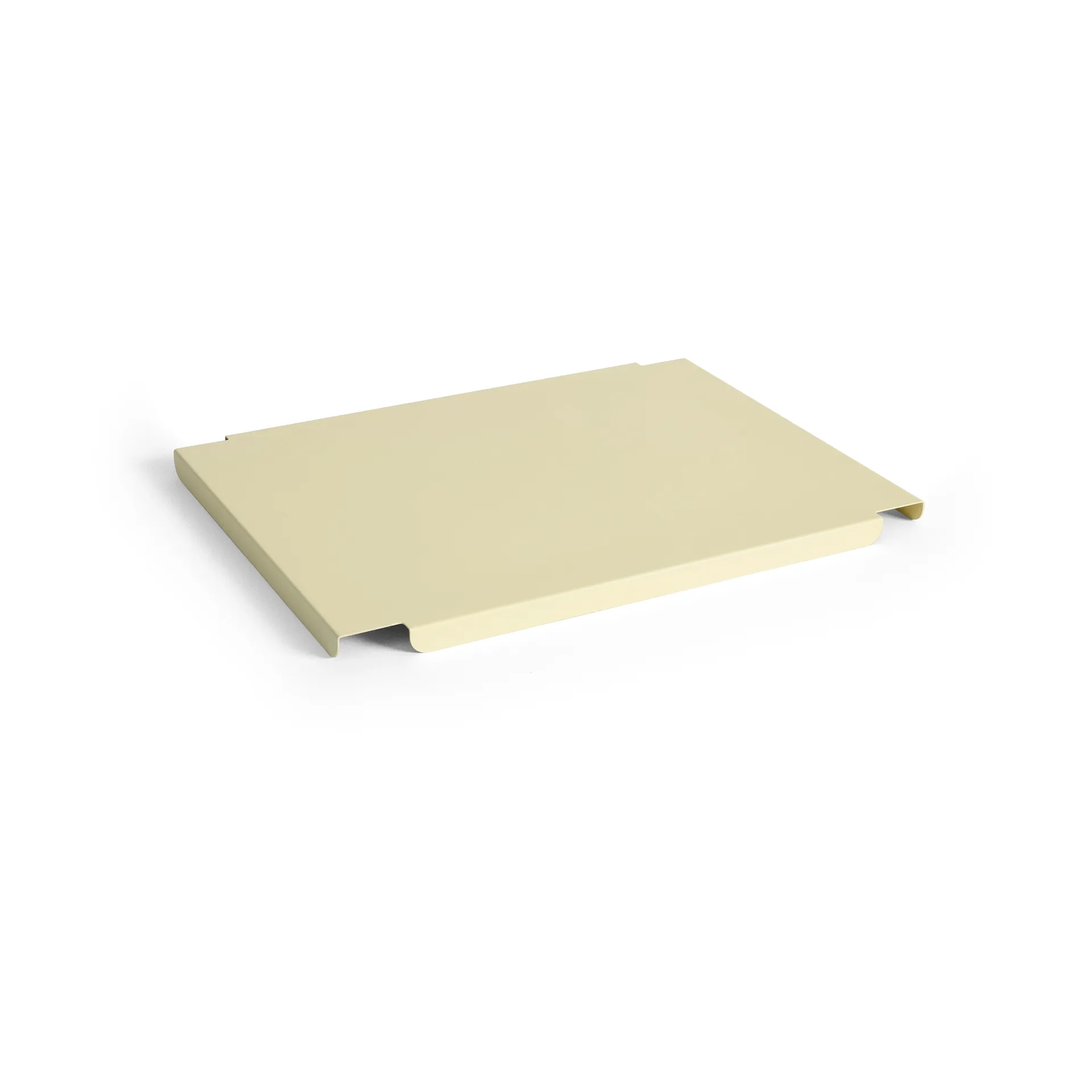 Colour Crate lid medium, Light yellow HAY