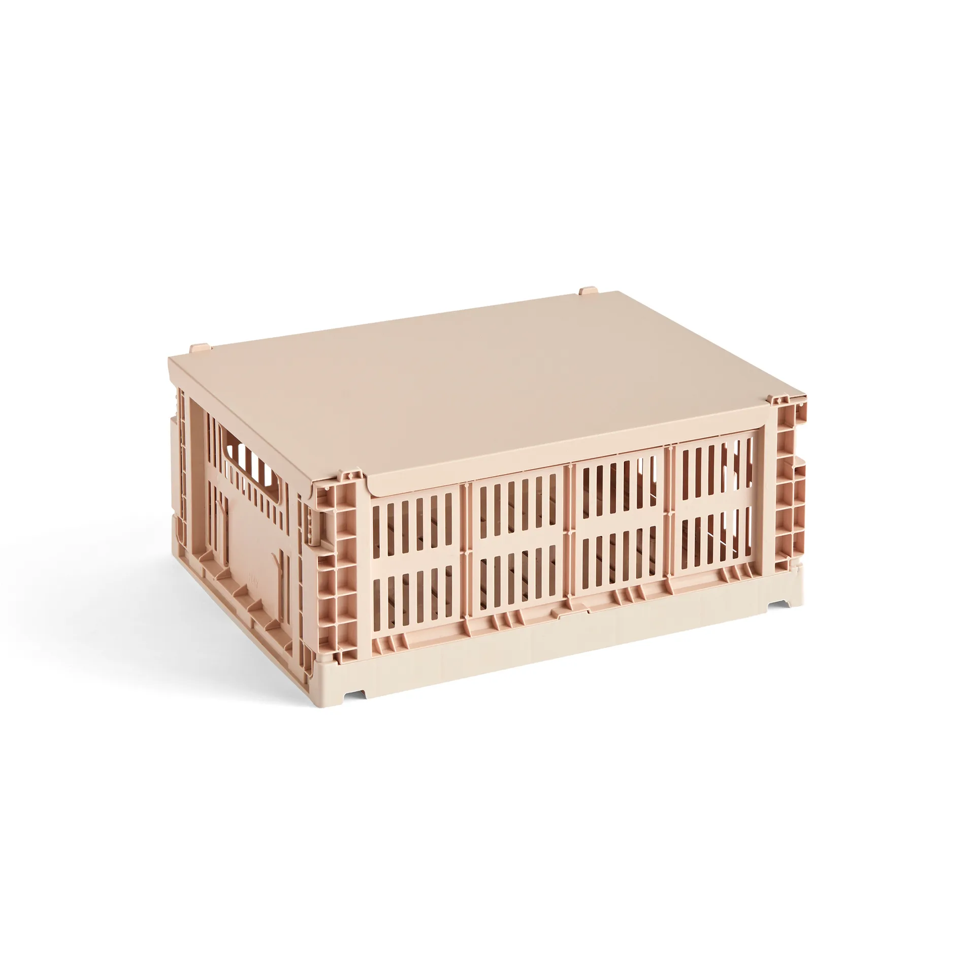 Colour Crate lid medium, Powder HAY