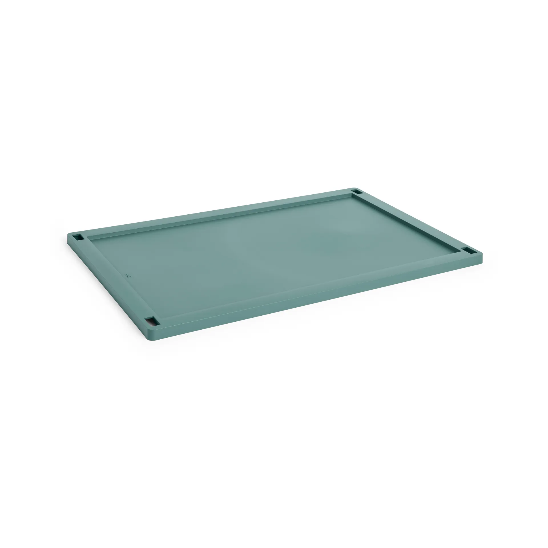 Colour Crate lock plastic large, Dark green HAY