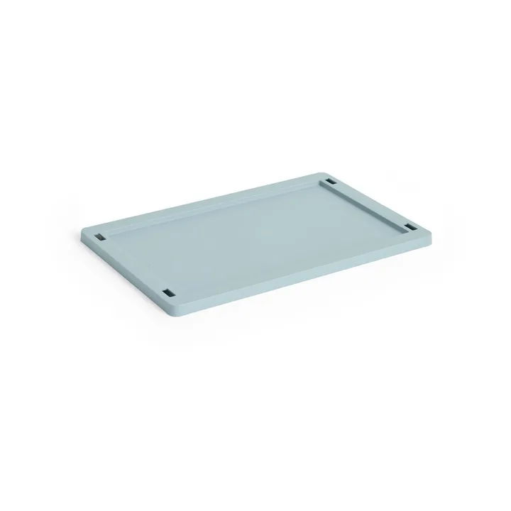 Colour Crate lock plastic small - Dusty blue - HAY