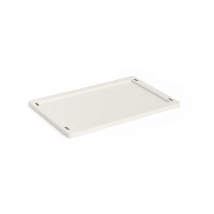 Colour Crate lock plastic small - Off white - HAY