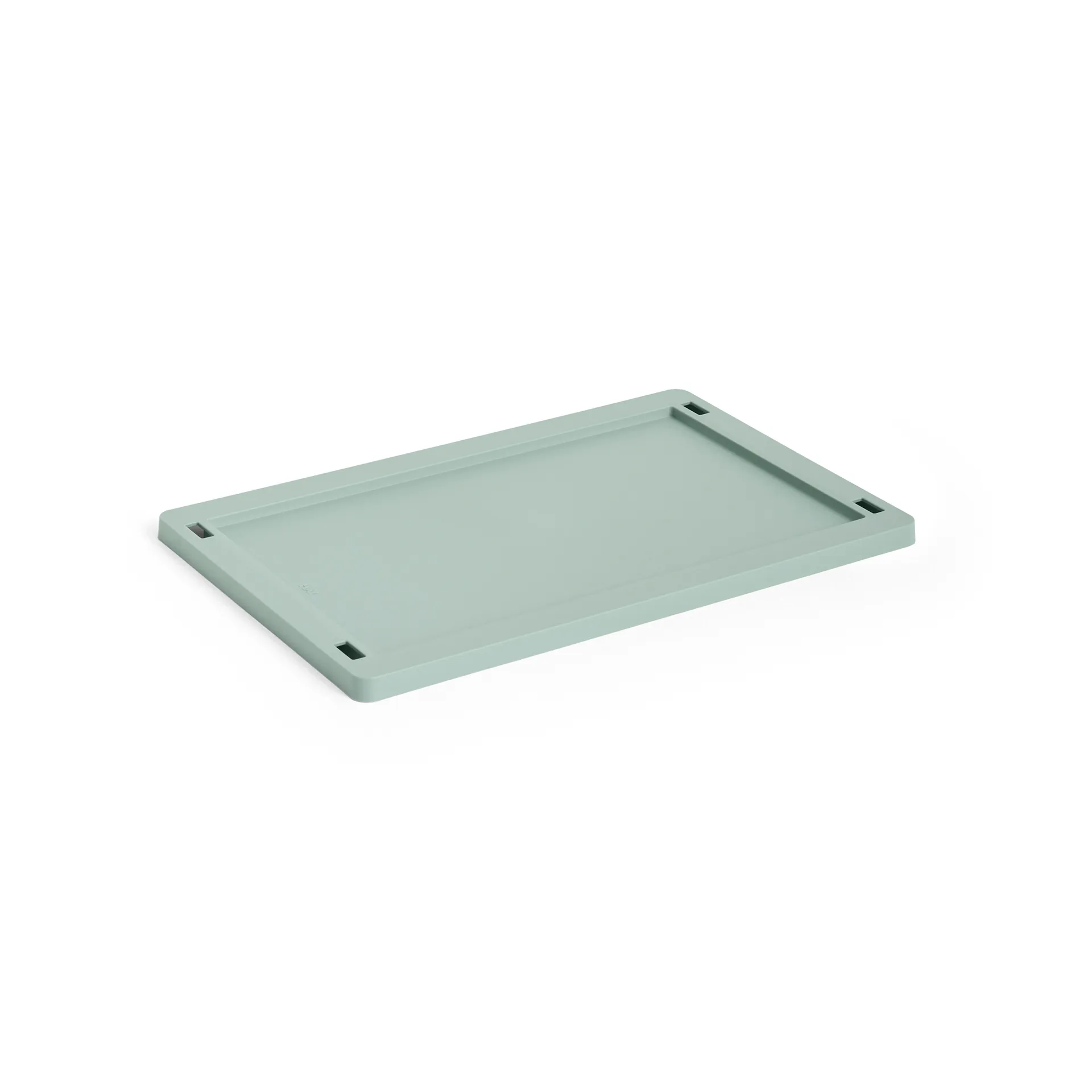 Colour Crate lock plastic small, Sage green HAY
