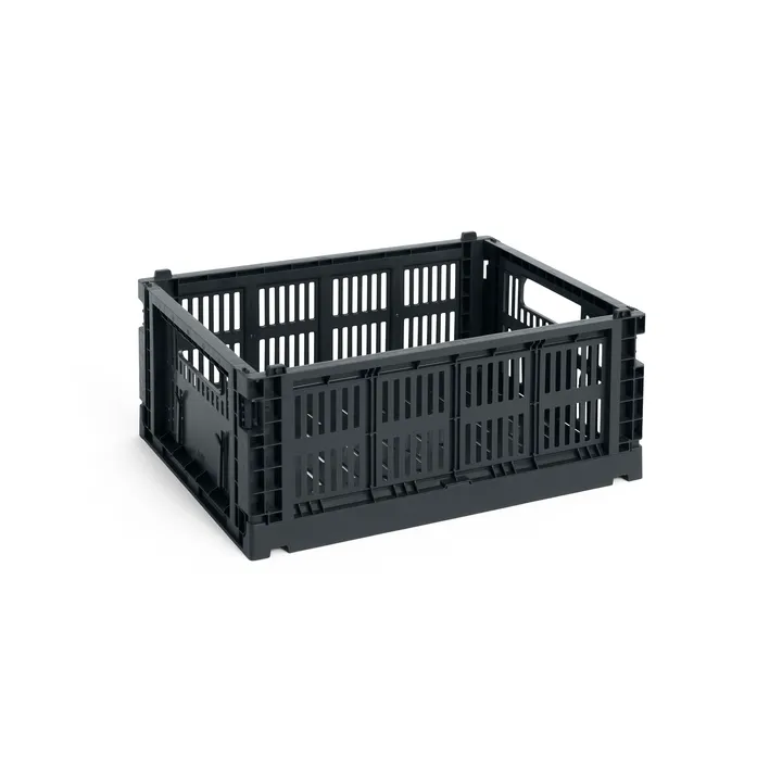 Colour Crate M 26.5x34.5 cm - Charcoal - HAY