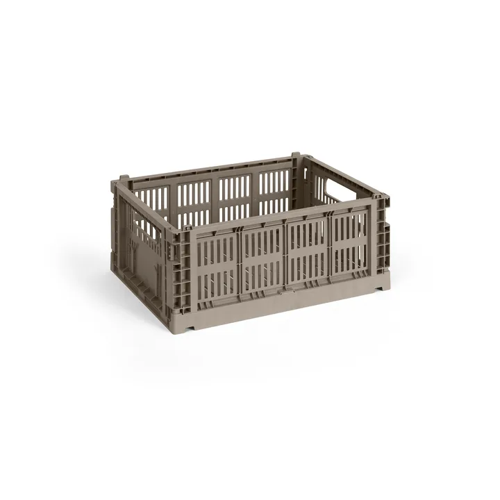 Colour Crate M 26.5x34.5 cm - Warm grey - HAY