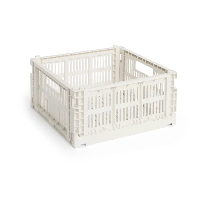 Colour Crate M Square 29.5x29.5 cm - Off white - HAY