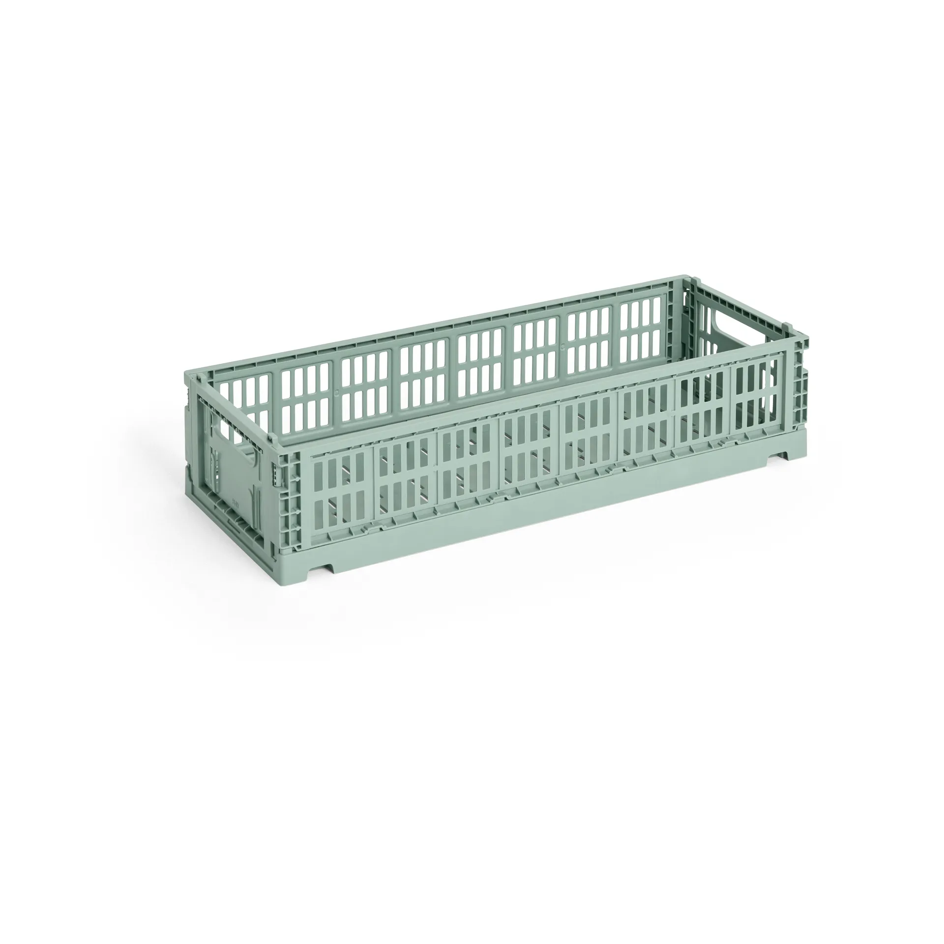 Colour Crate Mini Oblong 13x34.5 cm, Sage green HAY
