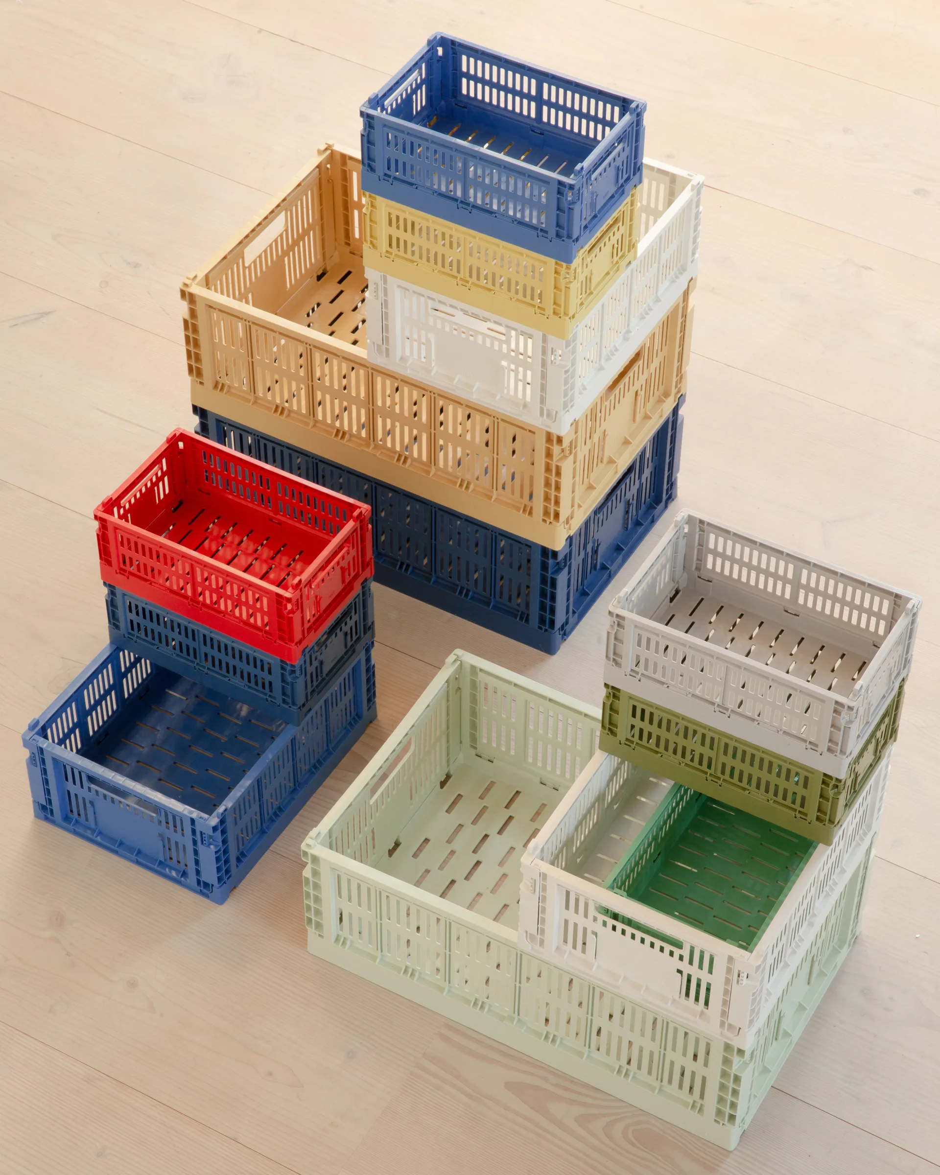 Colour Crate S 17x26.5 cm, Dusty yellow HAY