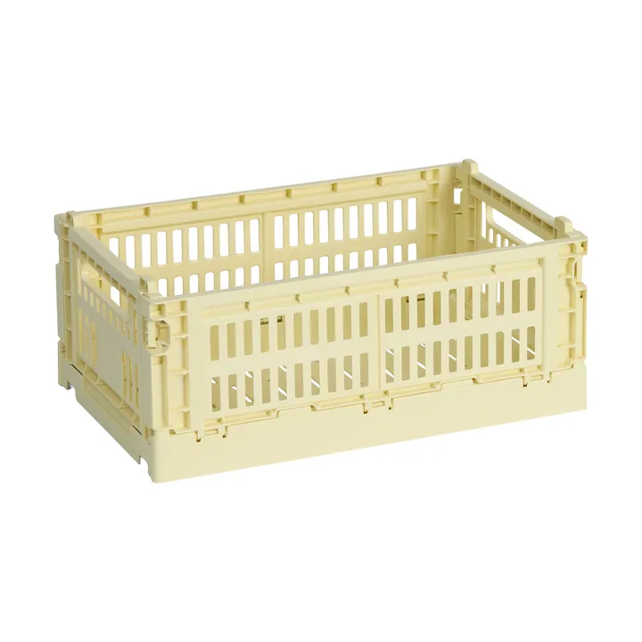 Colour Crate S 17x26.5 cm - Light yellow - HAY
