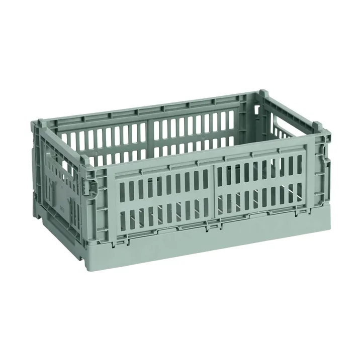 Colour Crate S 17x26.5 cm - Sage green - HAY