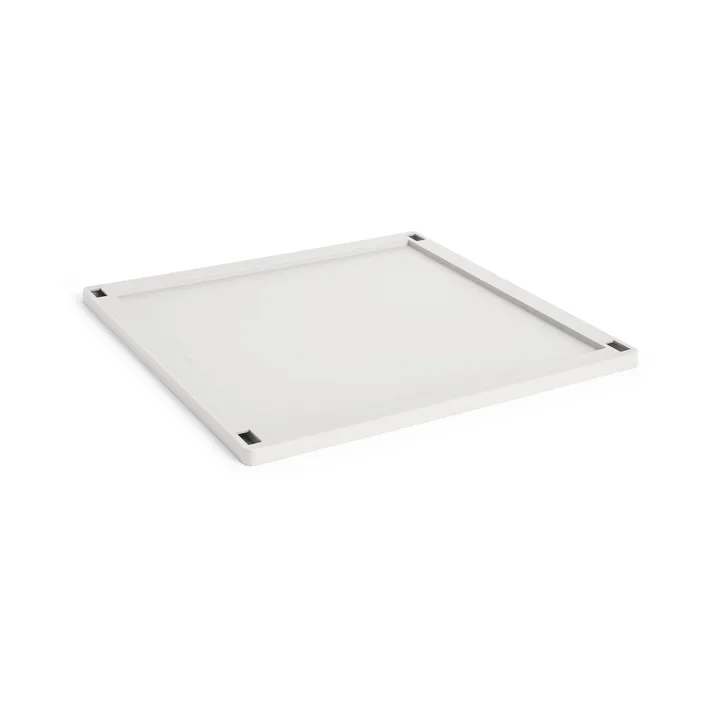 Colour Crate Square lock plastic large - Off white - HAY