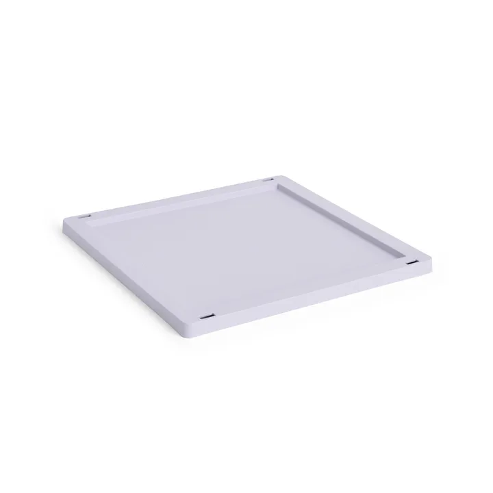 Colour Crate Square/Cube lock plastic medium - Lavender - HAY