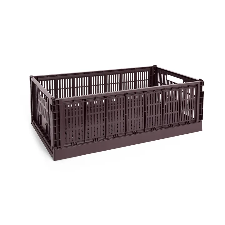 Colour Crate XL 42x68 cm - Bordeaux - HAY
