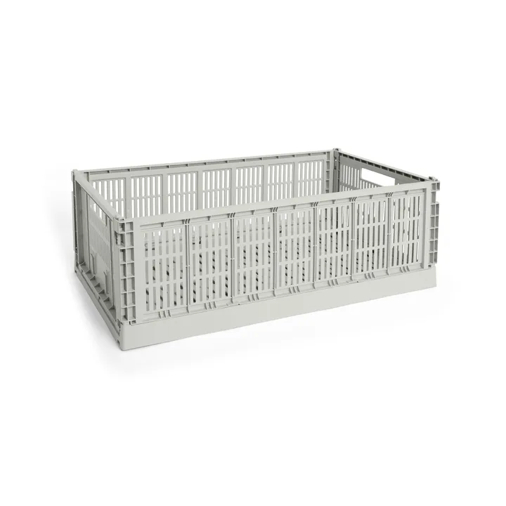 Colour Crate XL 42x68 cm - Grey - HAY