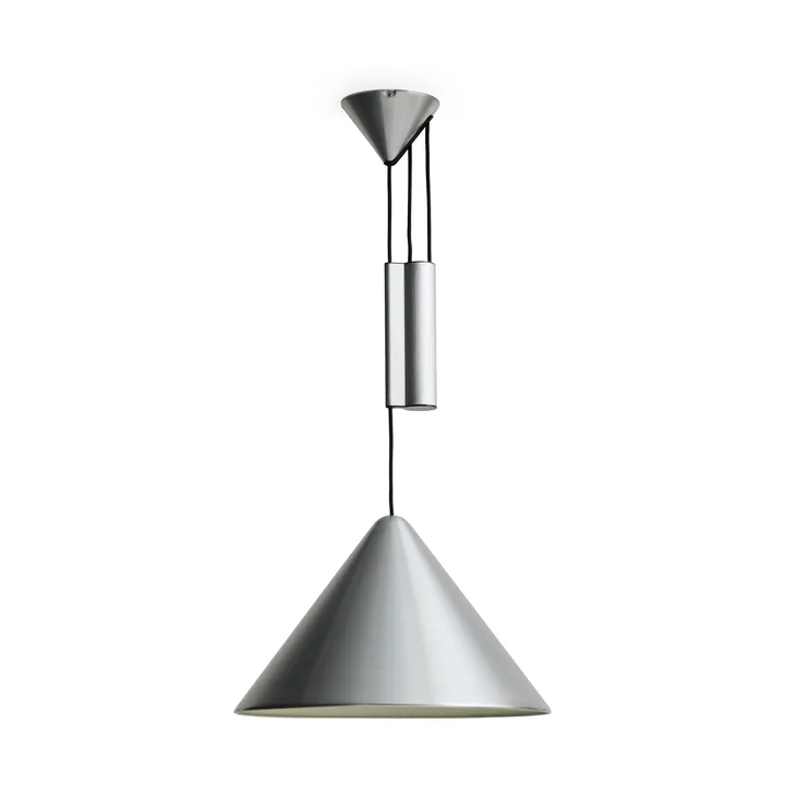 Compass Adjustable pendant 43 cm - Brushed aluminium - HAY