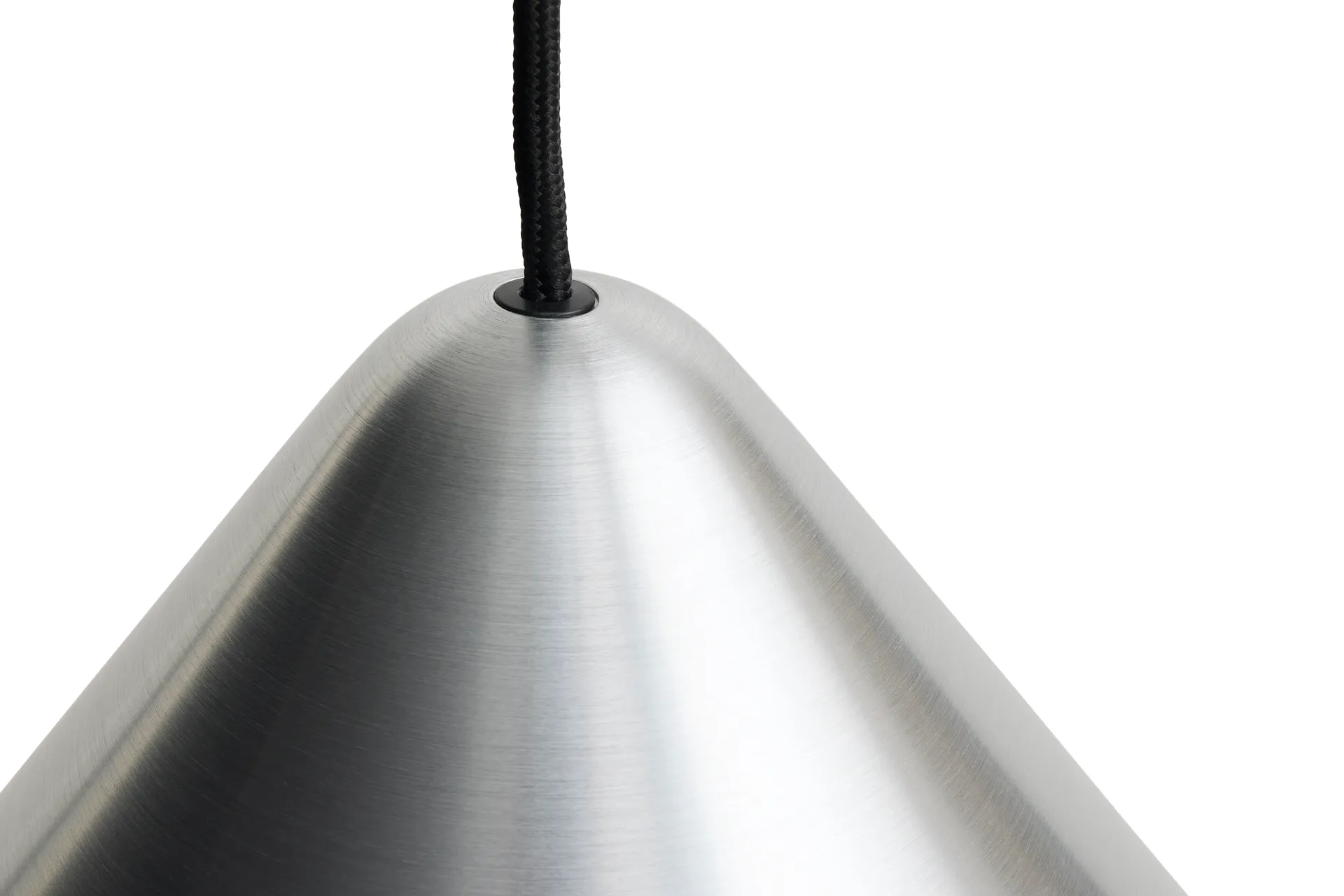 Compass Adjustable pendant 43 cm, Brushed aluminium HAY