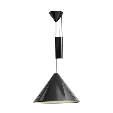 Compass Adjustable pendant 43 cm - Soft black - HAY