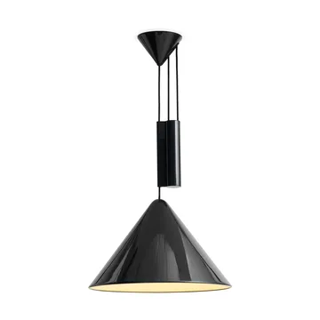 Compass Adjustable pendant 43 cm - Soft black - HAY