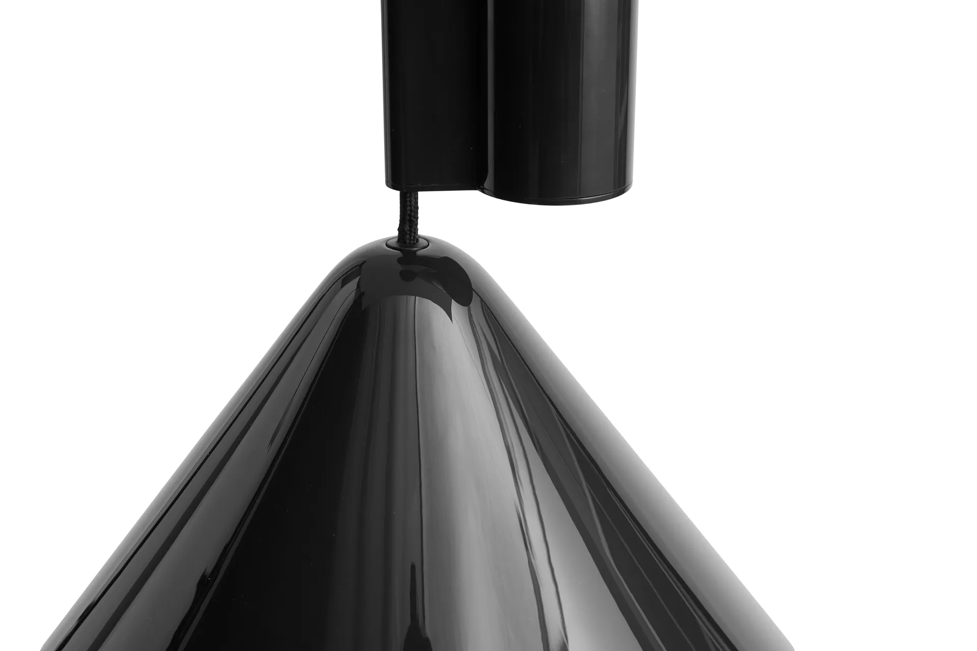Compass Adjustable pendant 43 cm, Soft black HAY