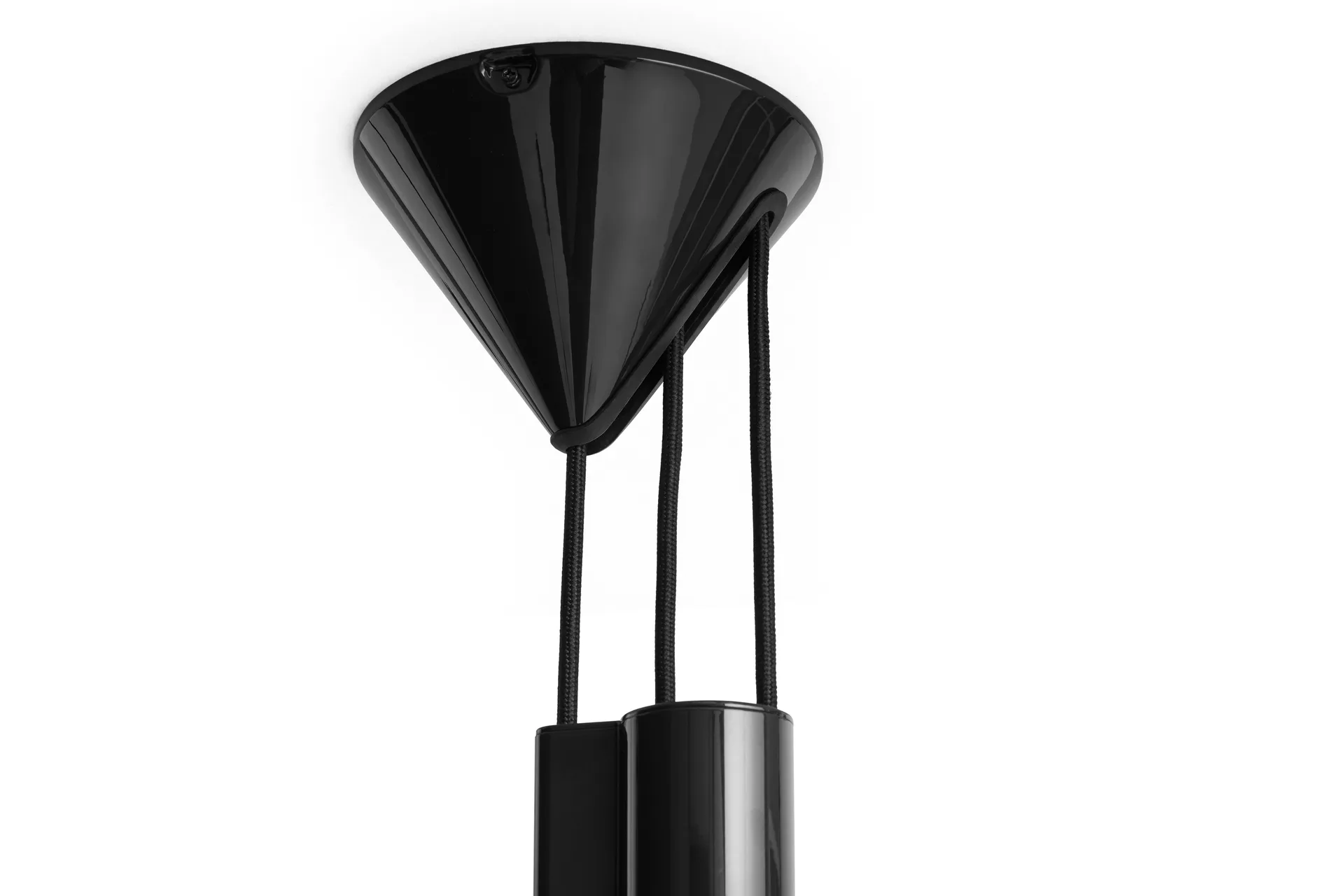 Compass Adjustable pendant 43 cm, Soft black HAY