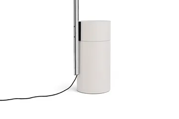 Compass floor lamp - Silver-coloured - HAY