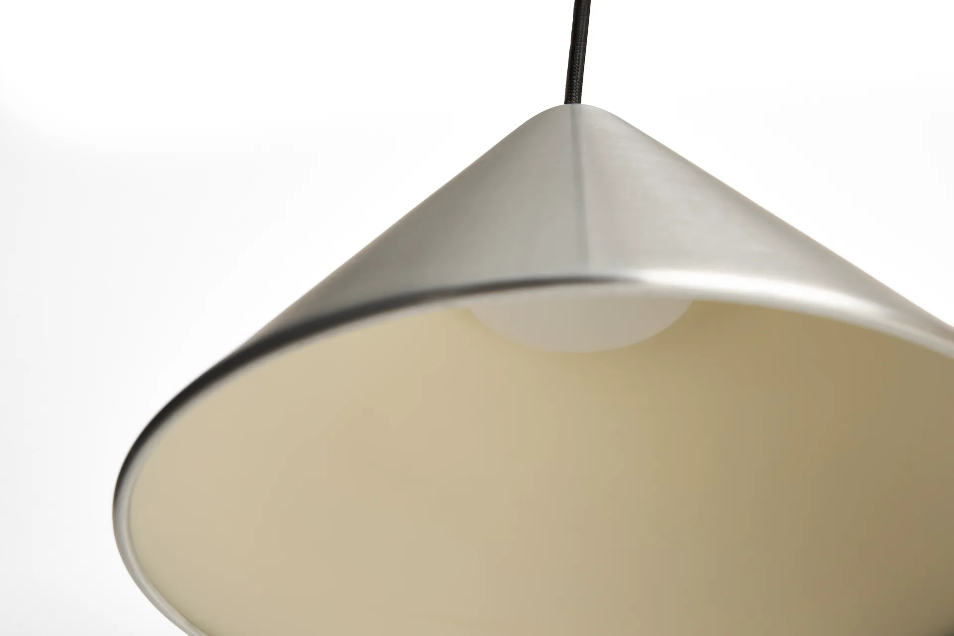 Compass pendant 26 cm, Brushed aluminum HAY