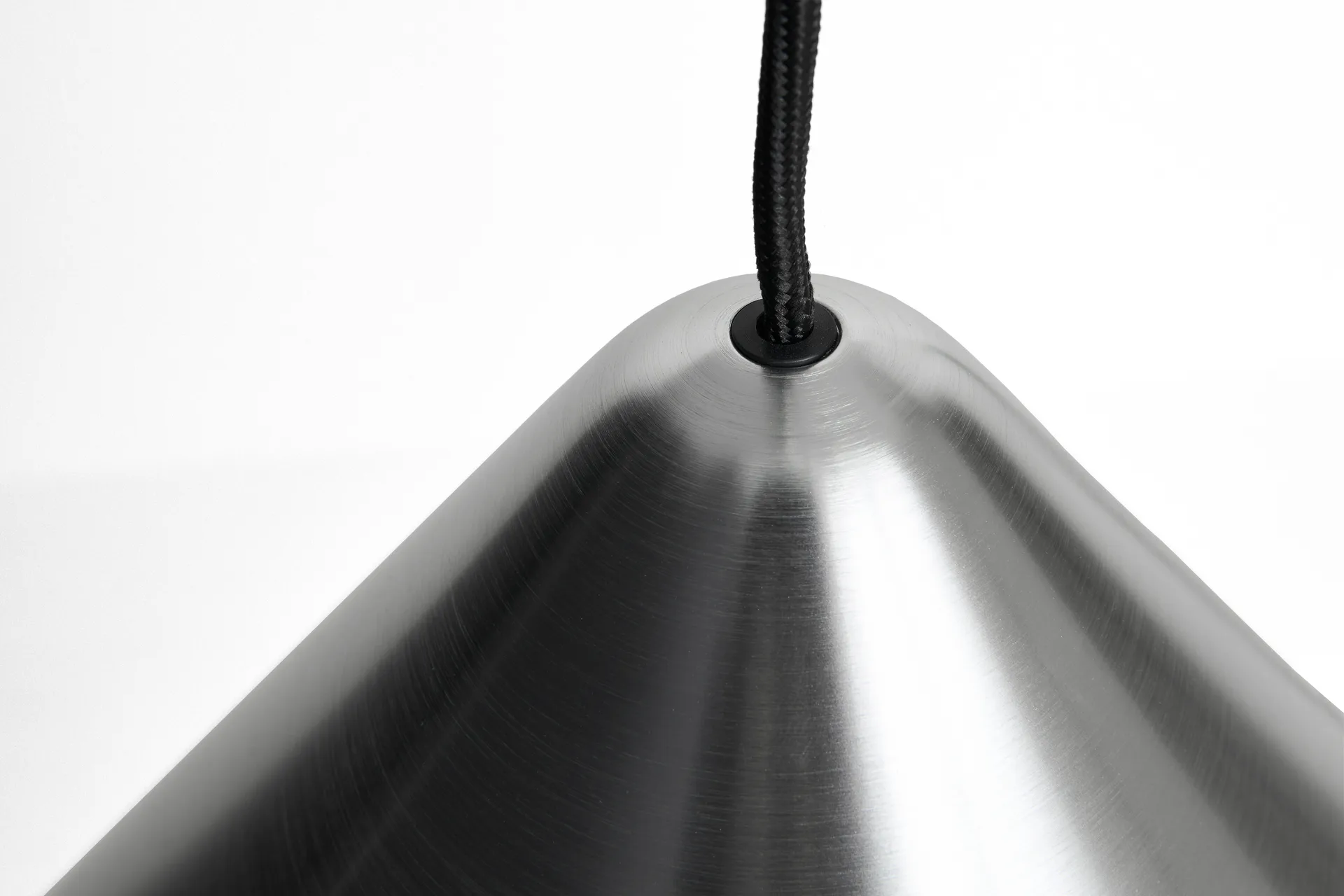 Compass pendant 43 cm, Brushed aluminium HAY