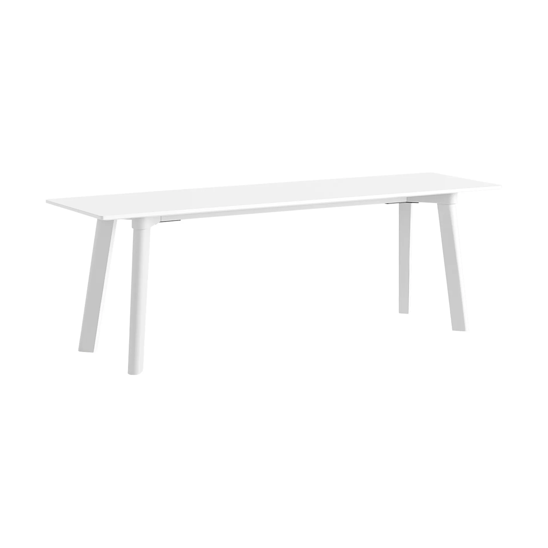 CPH215 Deux 2.0 bench 140 cm, Pearl white-lacquered beech HAY