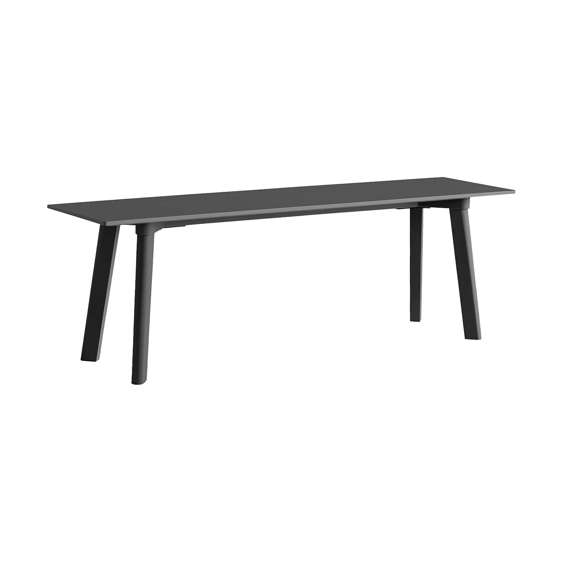 CPH215 Deux 2.0 bench 140 cm, Stone grey-lacquered beech HAY