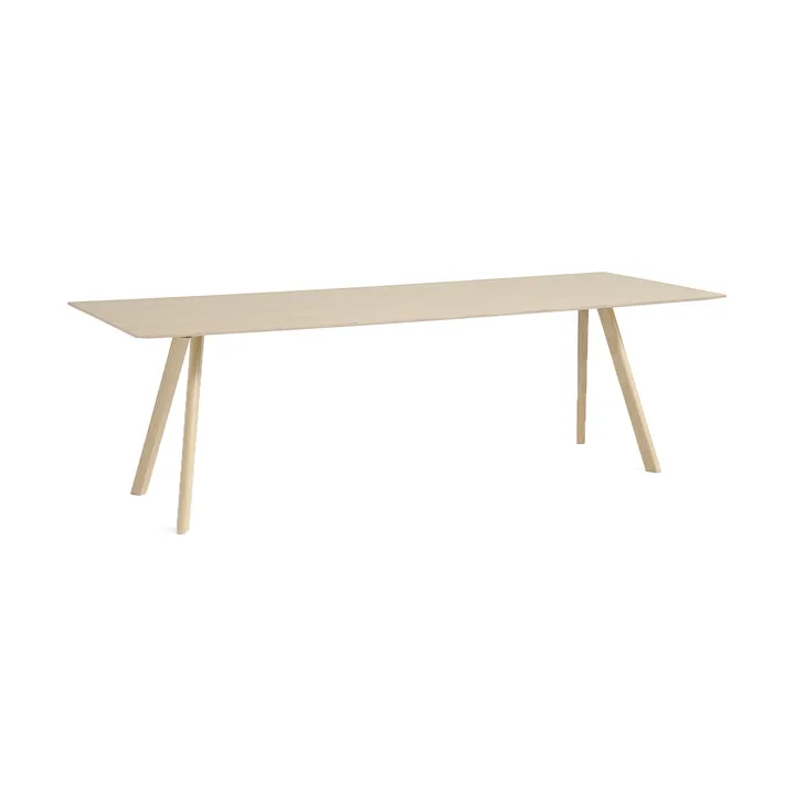 CPH30 2.0 dining table 90x250 cm - Lacquered oak-oak veneer - HAY