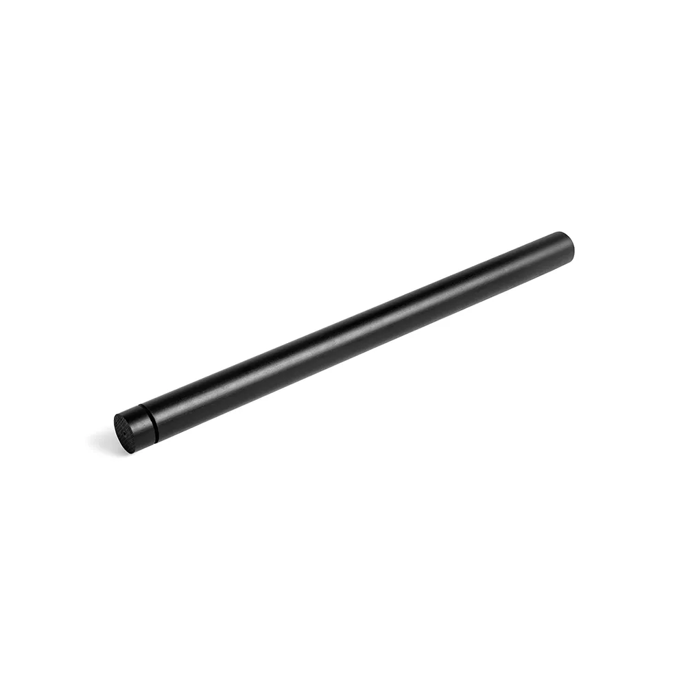 CPH30 extendable table support leg, Black water-based lacquered oak HAY