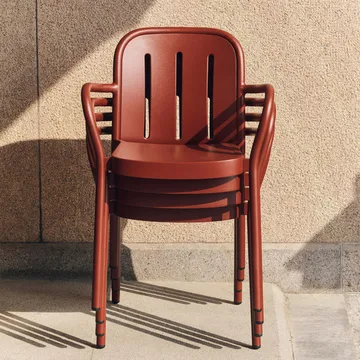 Deville armchair - Iron red - HAY