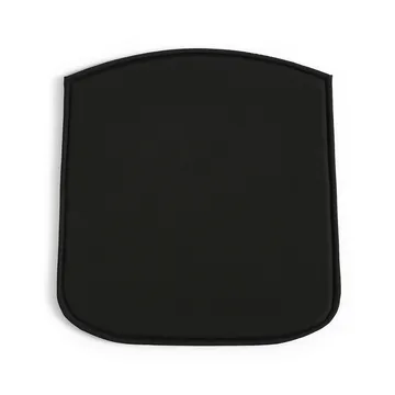 Deville seat cushion - Black, 42x39,8 cm - HAY