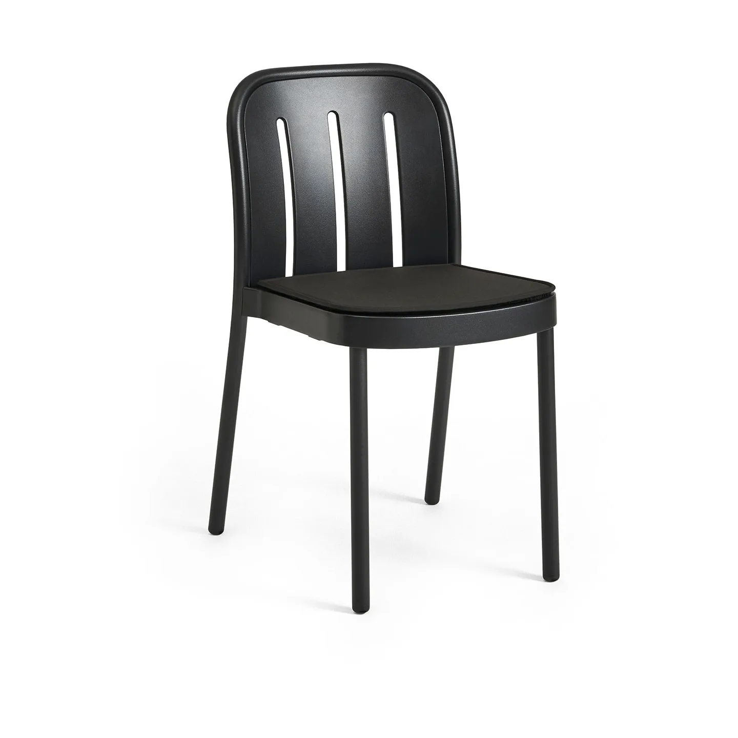 Deville seat cushion, Black, 42x39,8 cm HAY