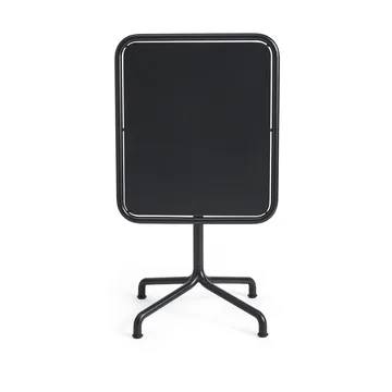 Deville table - Anthracite, 60x70x74 cm - HAY