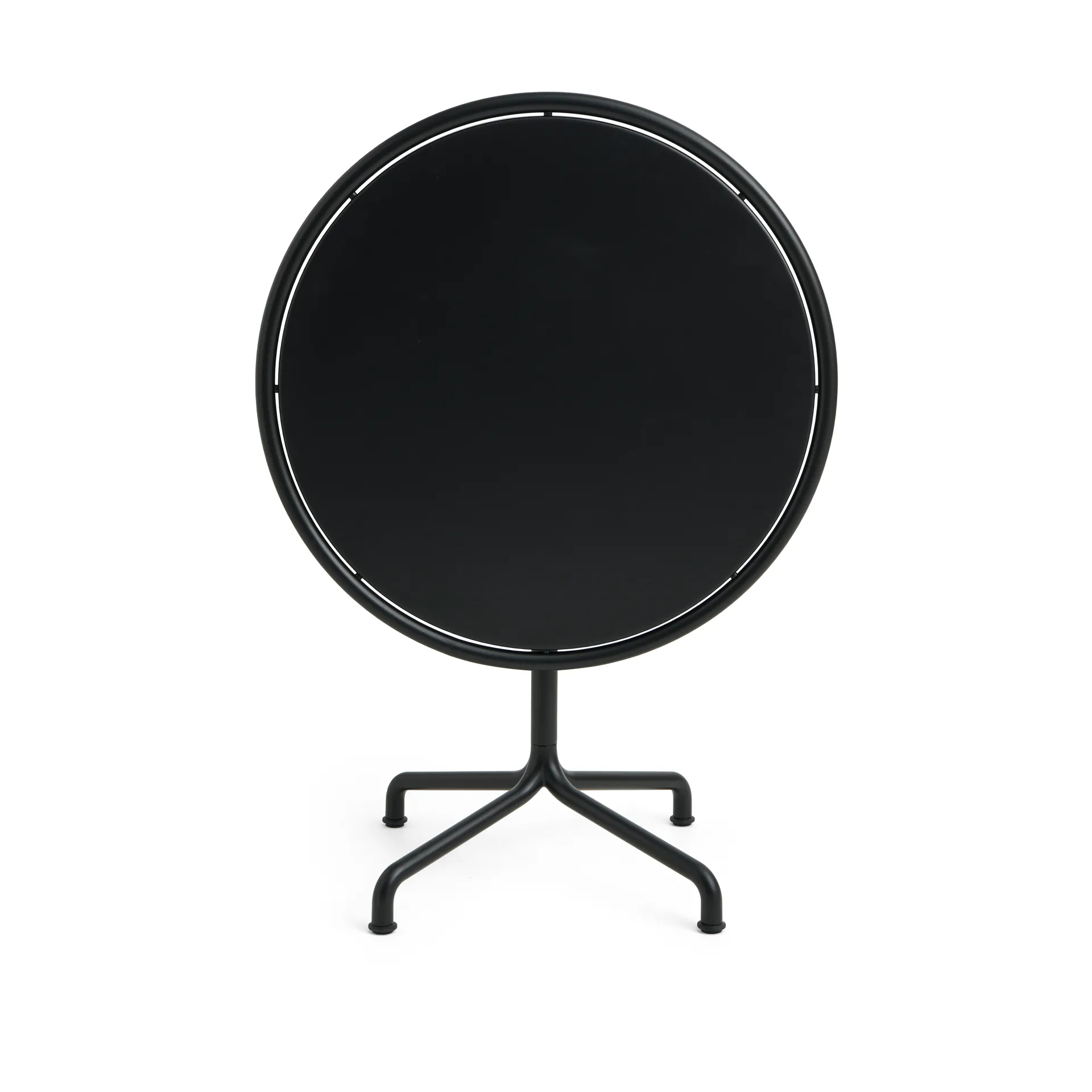 Deville table, Anthracite, Ø80x74 cm HAY