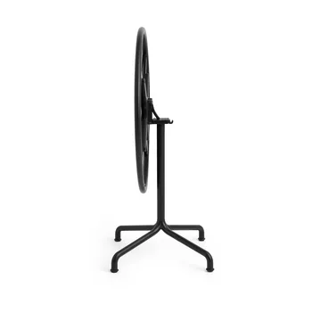 Deville table - Anthracite, Ø80x74 cm - HAY