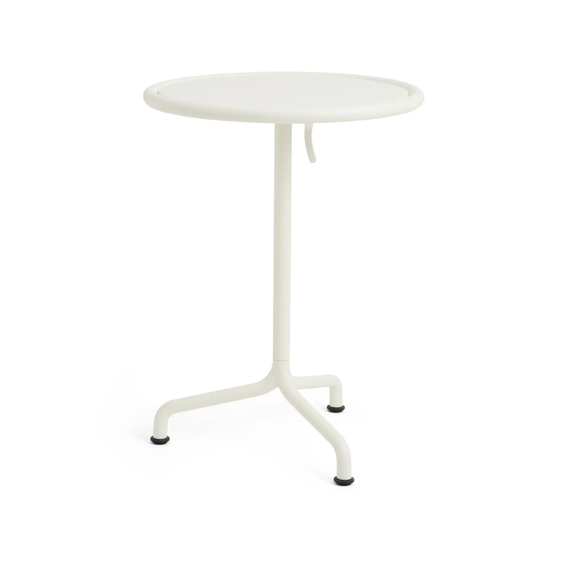 Deville table, Cream white, Ø55x74 cm HAY